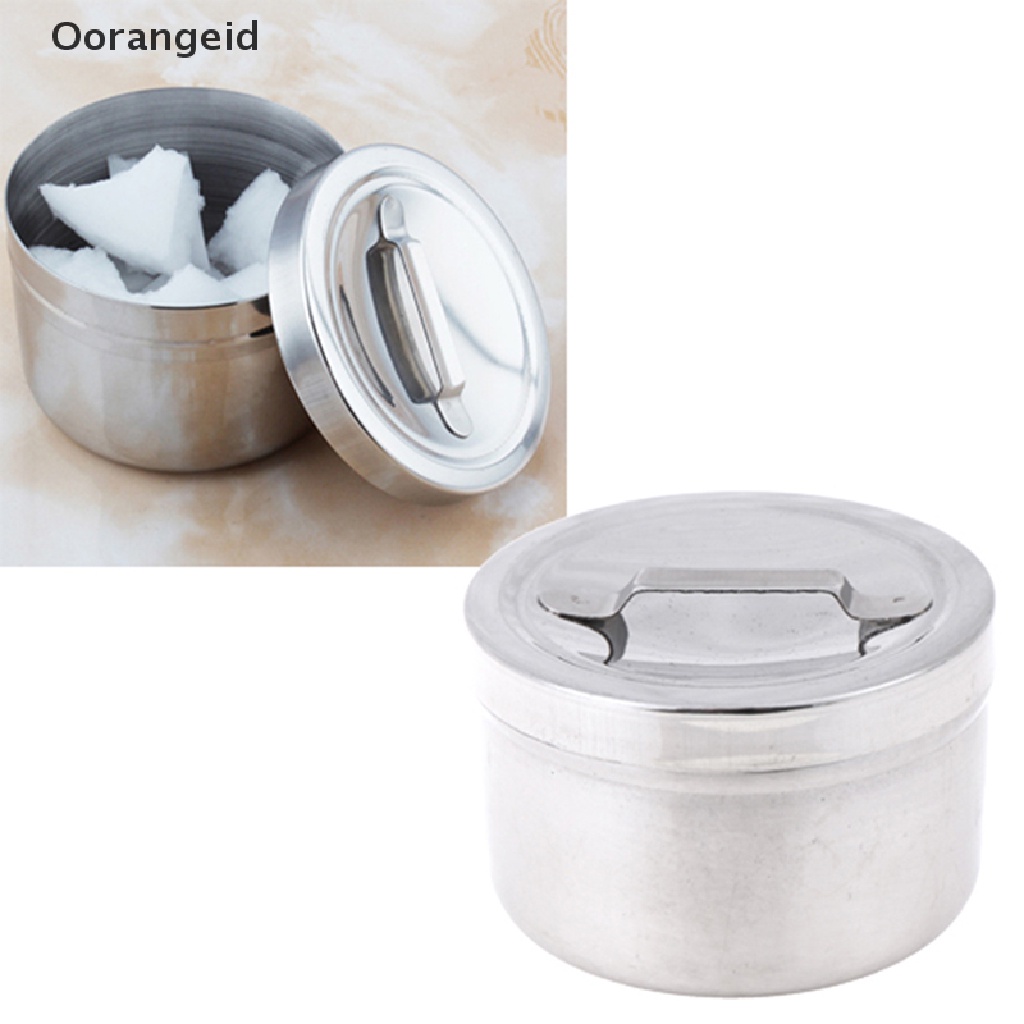 Jar Kontainer Kapas Disinfeksi Bahan Stainless Steel