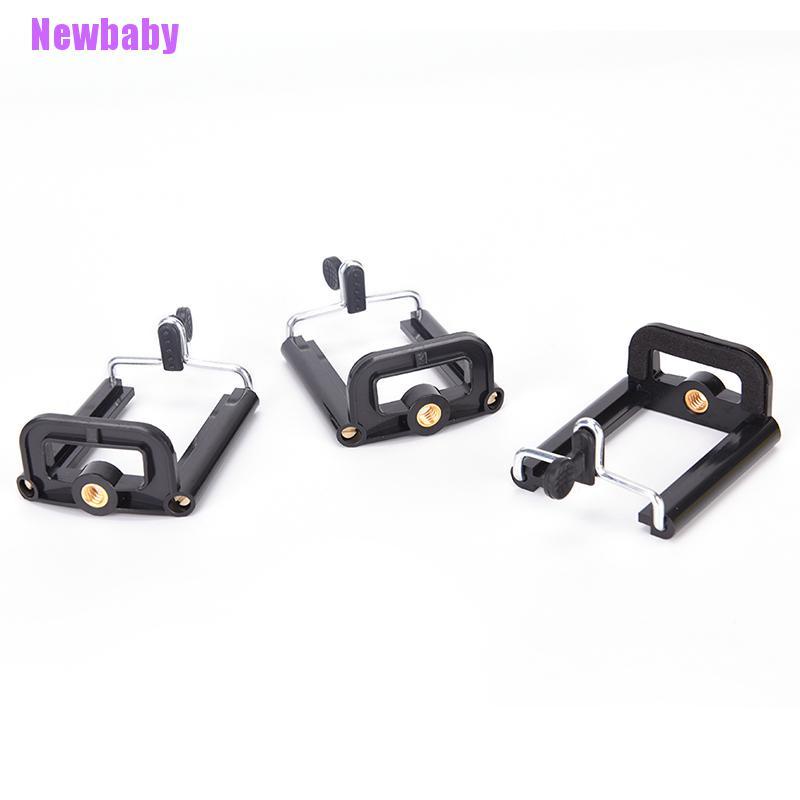 (Newbaby) Klip Holder Hp Untuk Tripod / Monopod