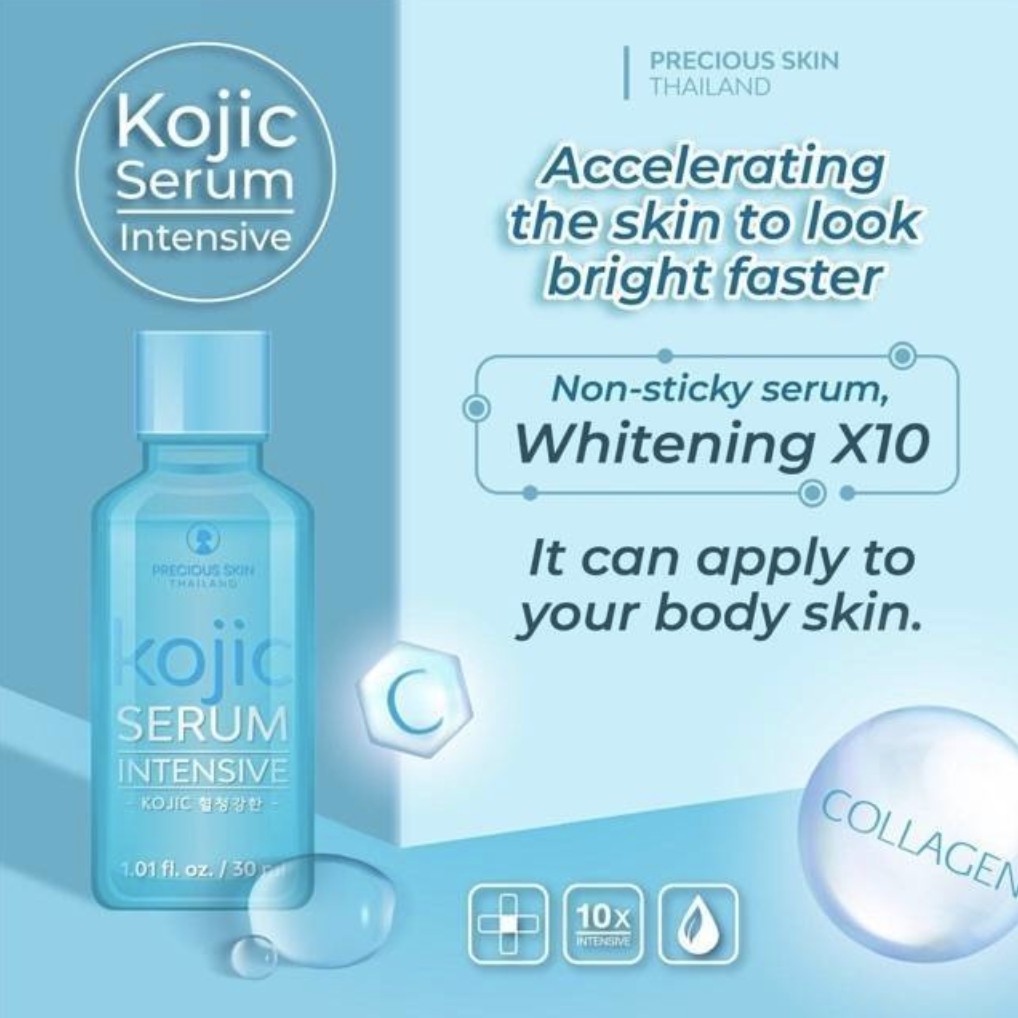 [BPOM] Precious Skin Kojic Collagen Extreme Whitening Body &amp; Face Serum