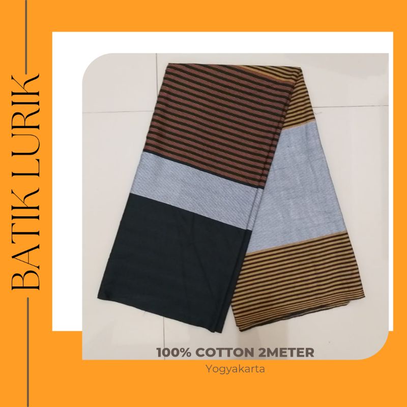 kain lurik tenun motif modern