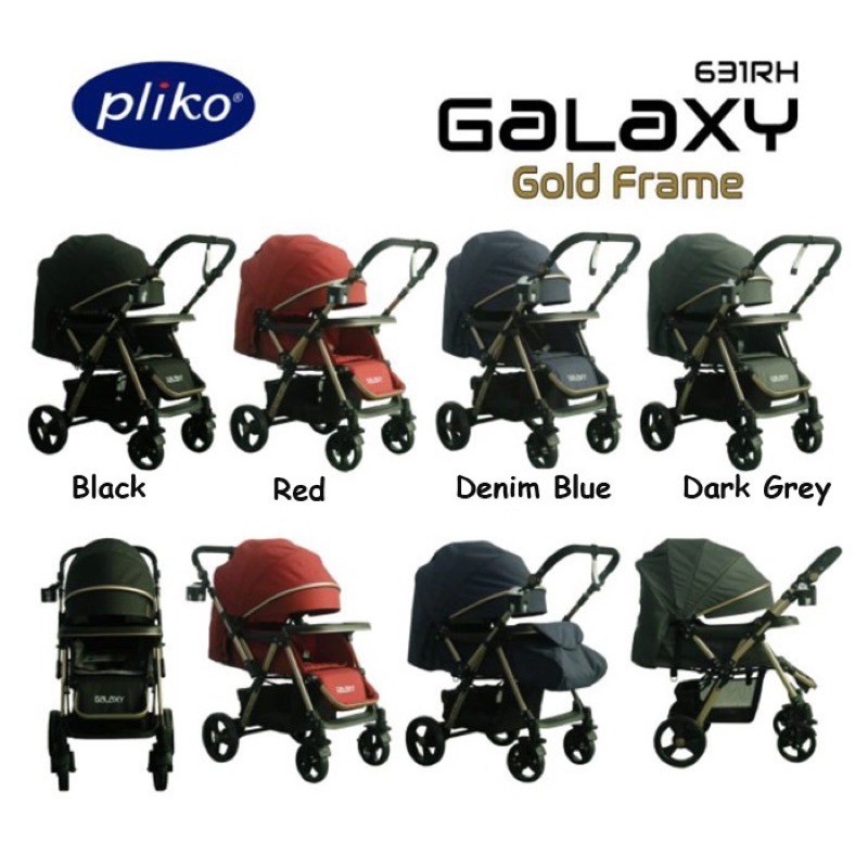 Stroller Dorong Bayi pliko Galaxy