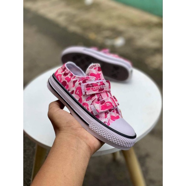 Sepatu Anak Converse x Bape