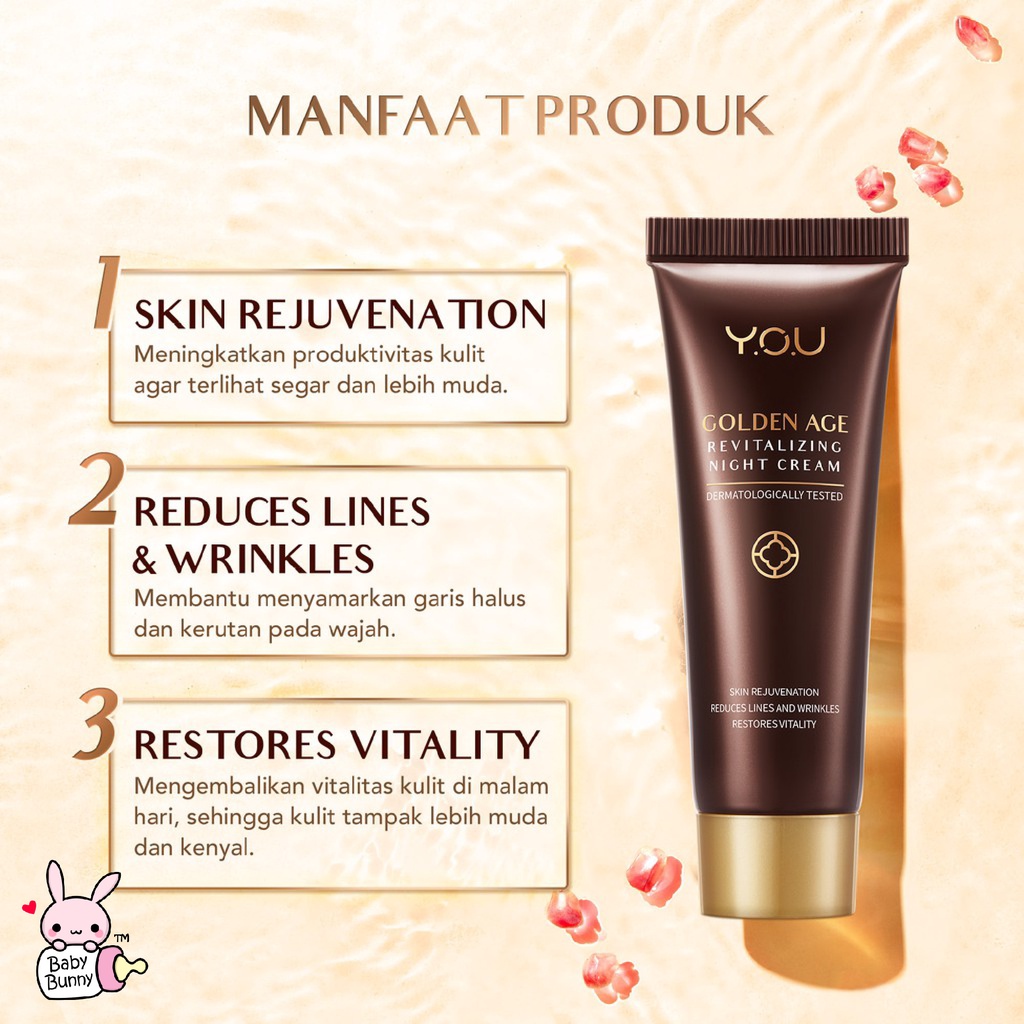 ❤ BELIA ❤  YOU Golden Age Series | Y.O.U Skin Care Essence Facial Wash Eye Day Night Serum Makeups