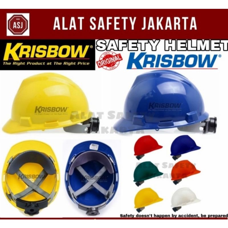 Helm Safety Proyek Krisbow/ Helm Proyek Krisbow