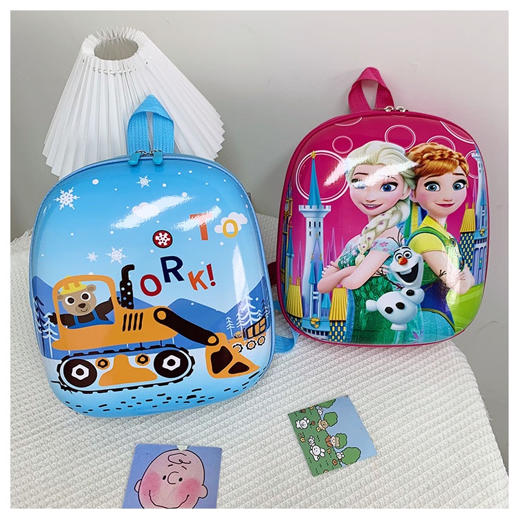 Khatin Tas Ransel Anak / Tas Anak lucu / Tas Karakter / Tas Motif Elsa / LOL / Ultraman - 469