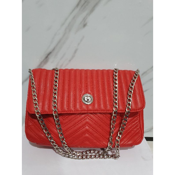 Tas wanita Pull and Bear red original