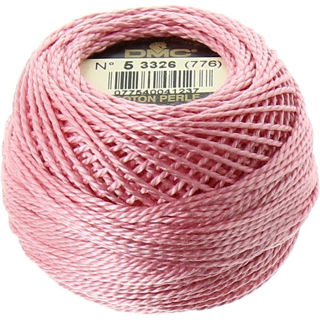 Benang Sulam DMC Art 116 Cotton Perle Pearl Ball Size 5 Kode 3326