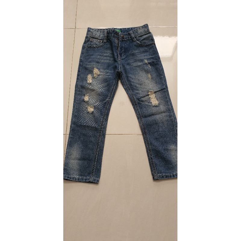 benetton celana jeans gaul second anak original