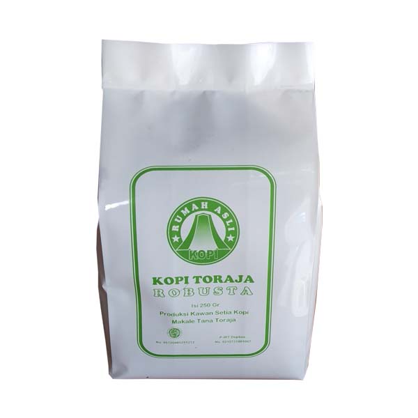 

Kopi Toraja Robusta 250 gr
