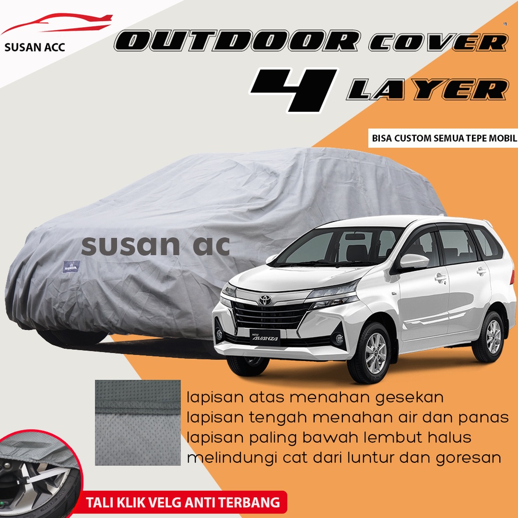 Body Cover Mobil avanza Sarung Mobil avanza waterproof/avanza outdoor/avanza anti air/avanza veloz/avanza lama/new avanza/all new avanza/avanza 2022/xenia/xenia lama/xenia 2022/all new xenia/new xenia/avanza barong/hrv/hrv 2022/new hrv/mobilio/crv/brio