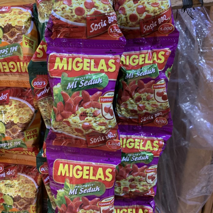 

4eh Migelas Rasa Sosis Bbq 1 Renceng Isi 10 Mie Gelas Mi Gelas 60Jhh