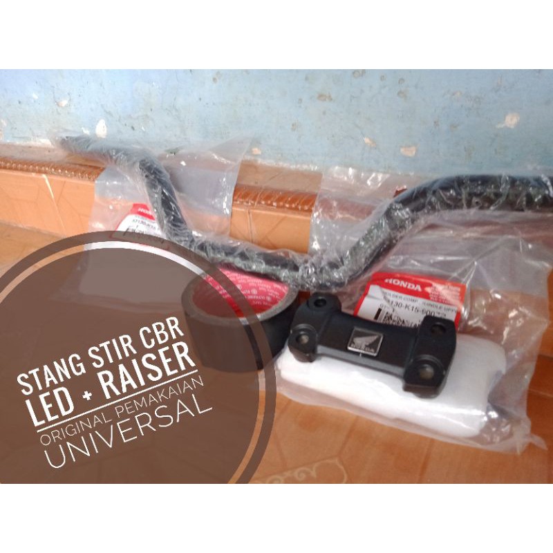 stang stir cbr led cb150r led plus raiser original baru pnp cb gl Megapro tiger vixion rx king dll
