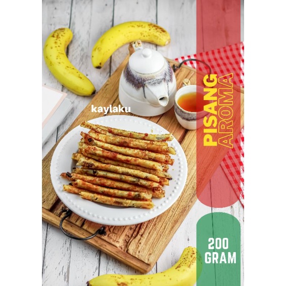 

pisang Aroma / pisang caramel 200 grm