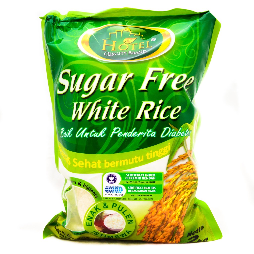Beras Hotel Sugar Free Anik 2kg Bersertifikat Sucofindo Indonesia
