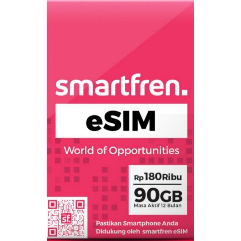 Smartfren eSIM 180 GB