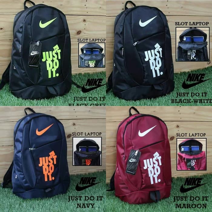 TAS RANSEL NIKE JDI PREMIUM / RANSEL BACKPACK / TAS KEREN - Hitam