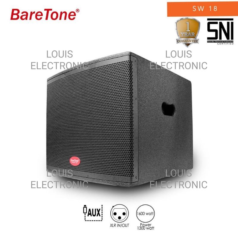 Subwoofer Aktif BareTone SW18 SW18 18 Inch ORIGINAL