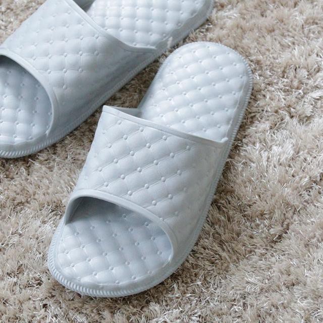 ☞ [UOOK] Sandal Rumah Sandal Selop Sandal Wanita Pria Bahan Karet Santai Nyaman Rumah Toilet EL 4-2