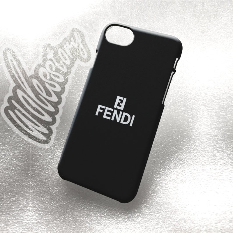 fendi logo phone case
