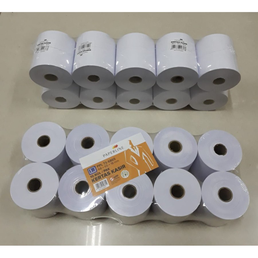 

KERTAS KASIR / TELLSTRUK PAPERLINE 68X65X18 MM 1 PLY