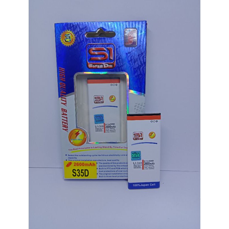 BATRE BATERAI DOUBLE POWER SUPER ONE ADVAN S35D S4ZPLUS BATRE BATERAI