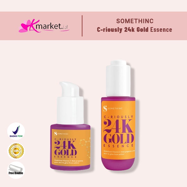 [BPOM] Somethinc CRIOUSLY 24K GOLD Essence 20ML | 40ML