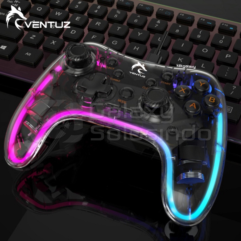 VENTUZ Starship RGB Type-C Wired Gamepad