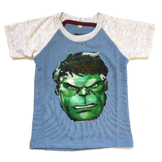 Kaos Anak Laki LED HULK