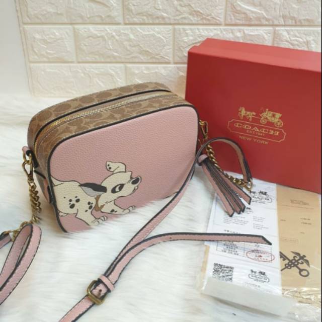 Tas Coach Long Strap Bag Disney Limited Edition