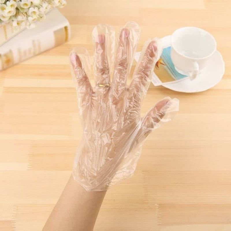 Sarung Tangan Plastik Disposable Plastic Gloves