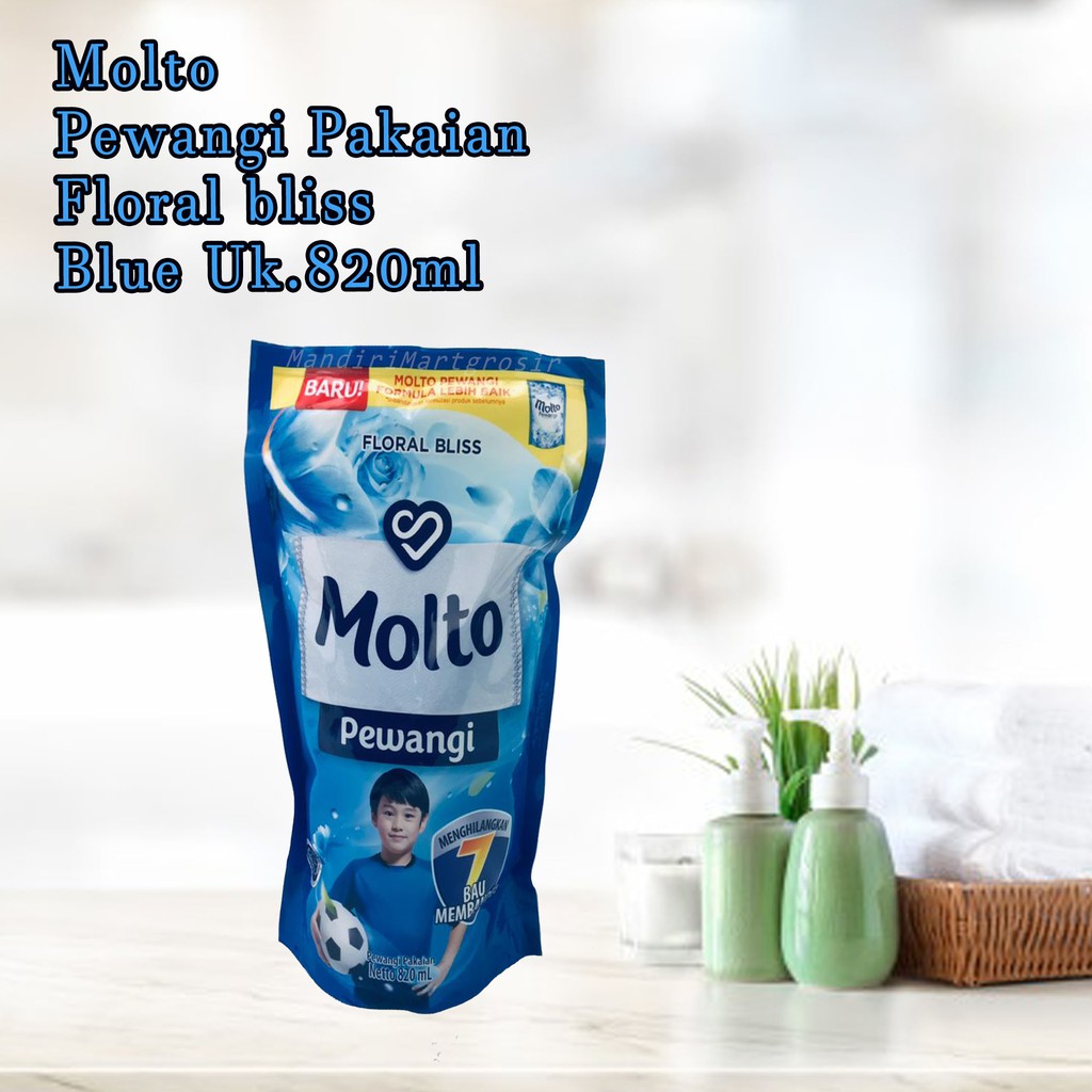 Molto * Pewangi Pakaian * Active Fresh * 780ml