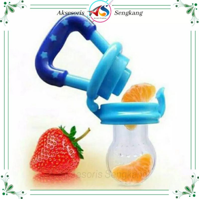 Empeng Dot Buah Anak Bayi/Baby Fruit Feeder Rattle/Kompeng Pacifier/Gigitan Bayi