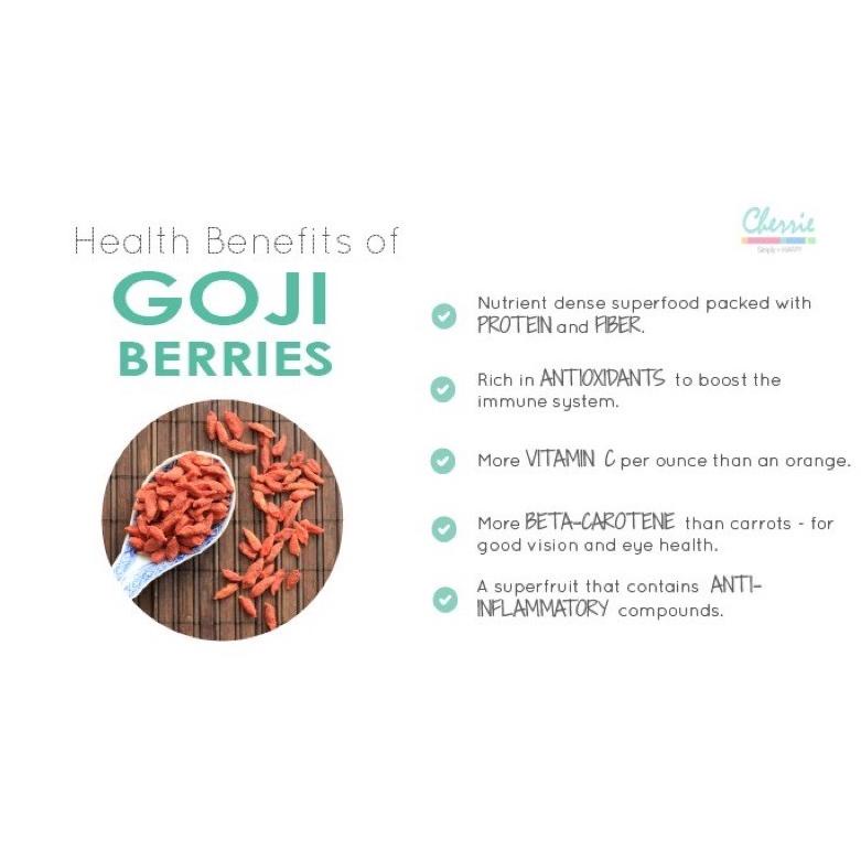 

[KODE PRODUK 7ZMHM10058] GOJI berry 250gram 500 gram koki koqi asli import BUAH KERING