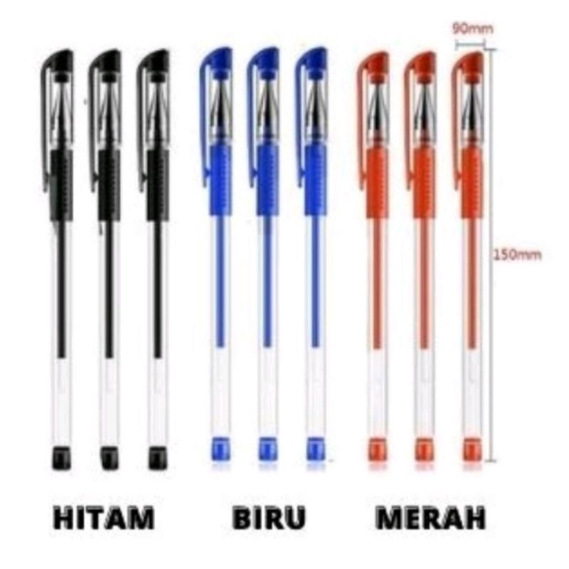 

E60 - Pena Gel 0.5 mm / Alat Tulis / Perlengkapan Sekolah / Pulpen