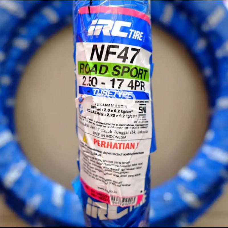 Ban Luar IRC Tubetype 250-17 tipe NF47_