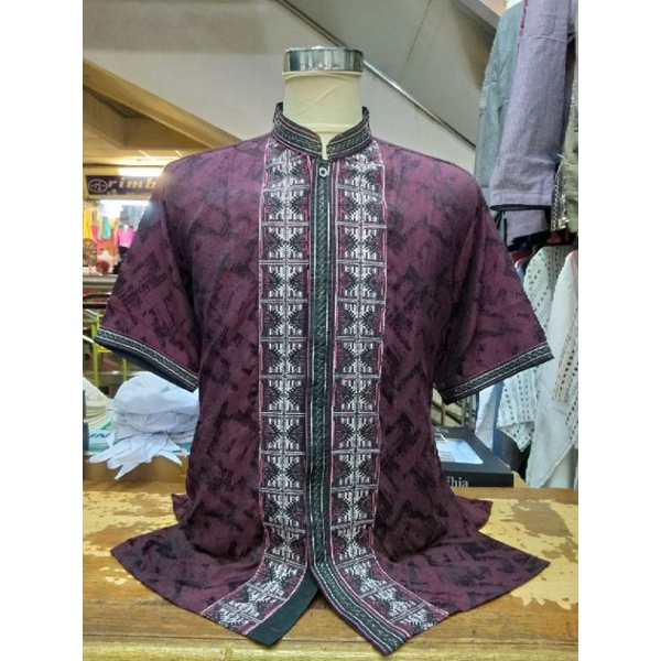 Koko Bordir Koko Jaguar koko tangan pendek koko exlusive grosir koko Tanah abang