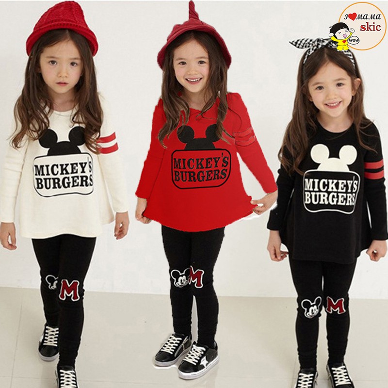 Setelan Kaos T Shirt Korea Anak Perempuan Lucu Lengan Setelan Kaos T Shirt Korea Anak Perempuan Lucu Lengan