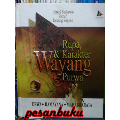 buku Rupa dan Karakter Wayang Purwa: Dewa, Ramayana, Mahabharata Oleh Heru S. Sudjarwo