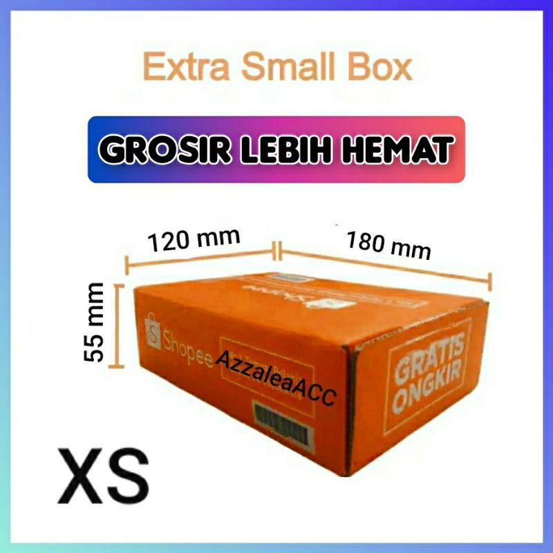 Kardus Packing Dus Shopee Box Size Extra Small XS