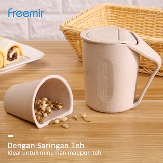 freemir Gelas Teh Wheat Straw Cangkir Minum Couple dengan freemir Gelas Teh Wheat Straw Cangkir Minum Couple dengan