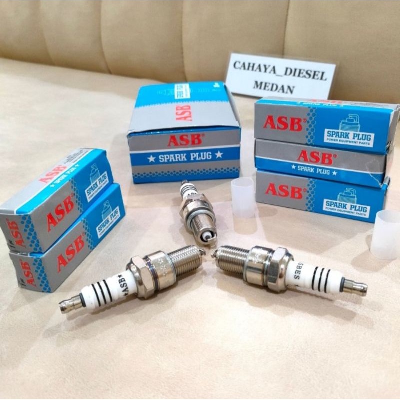 BUSI BP6ES KAKI PANJANG ASB ORIGINAL UNTUK MESIN HONDA, MESIN GENSET