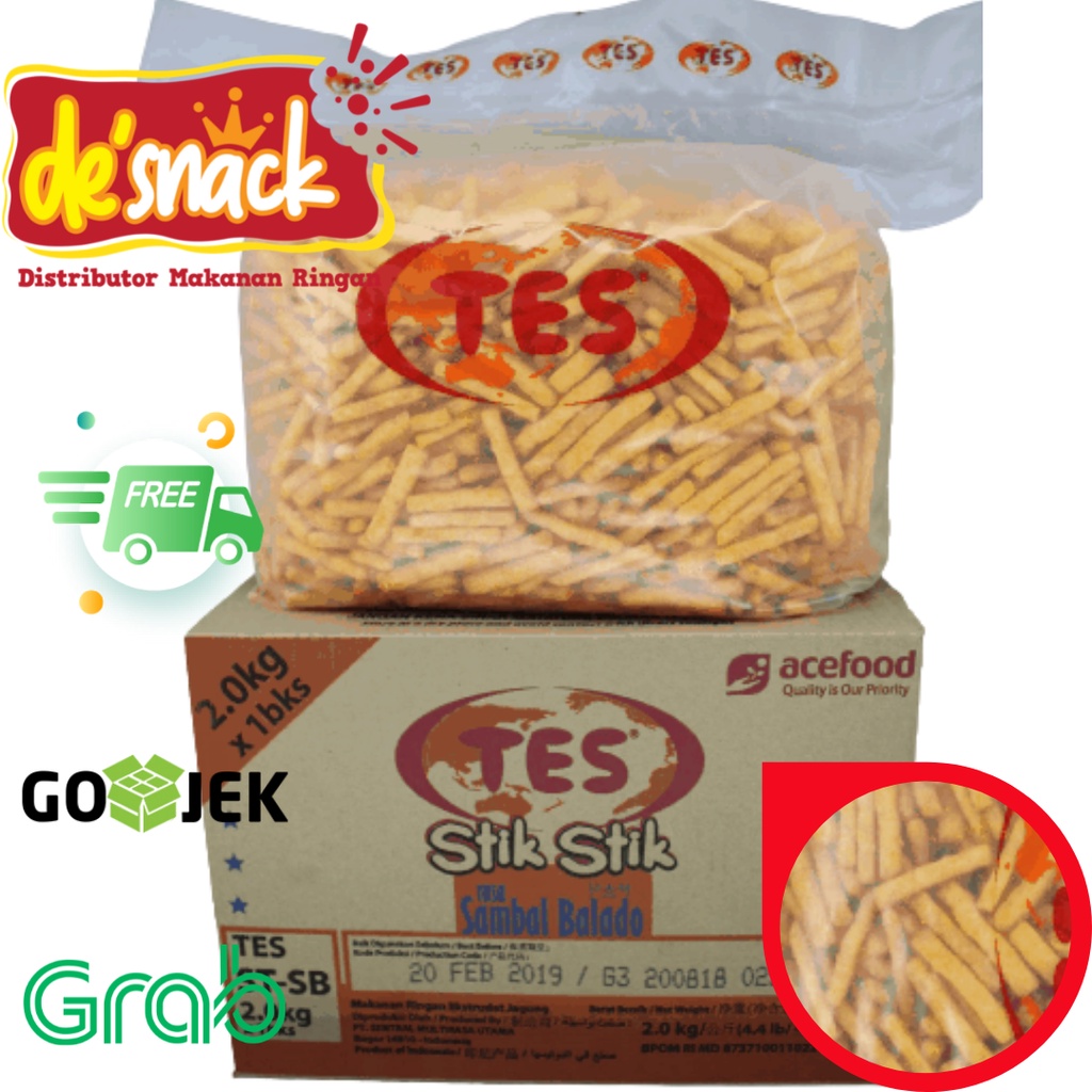 

Distributor/Snack/Cemilan STIK BALADO / MEREK TES