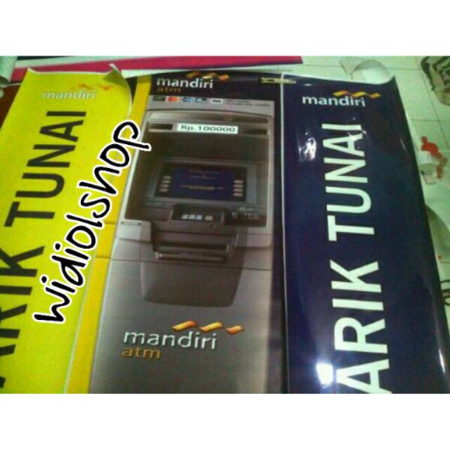 

Stiker kulkas motif atm mandiri yellow