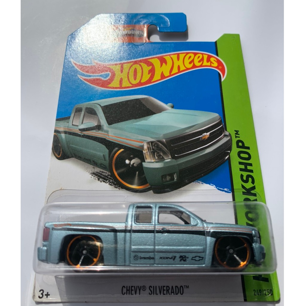 Jual Hotwheels Hot Wheels Chevy Silverado Biru Pickup Hw Workshop My Xxx Hot Girl 8363