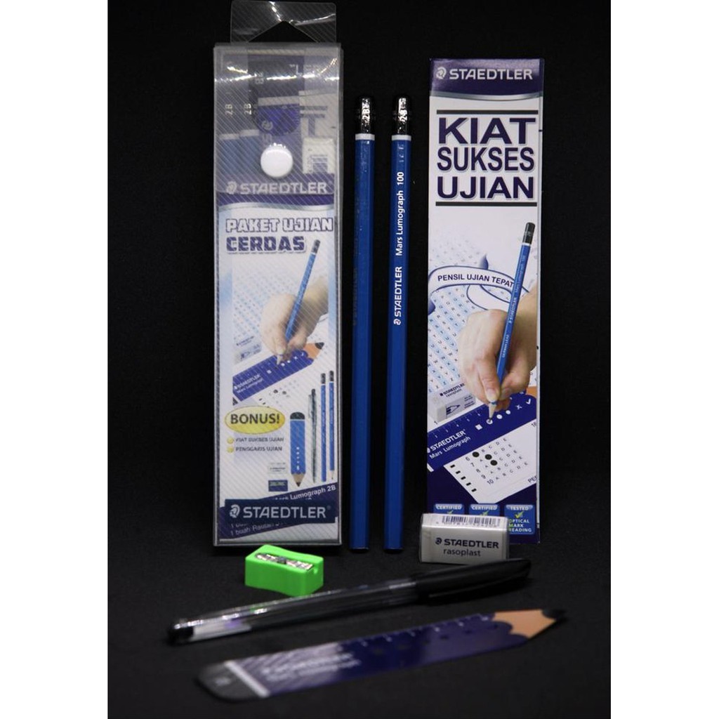 

pensil staedtler 2B paket ujian cerdas
