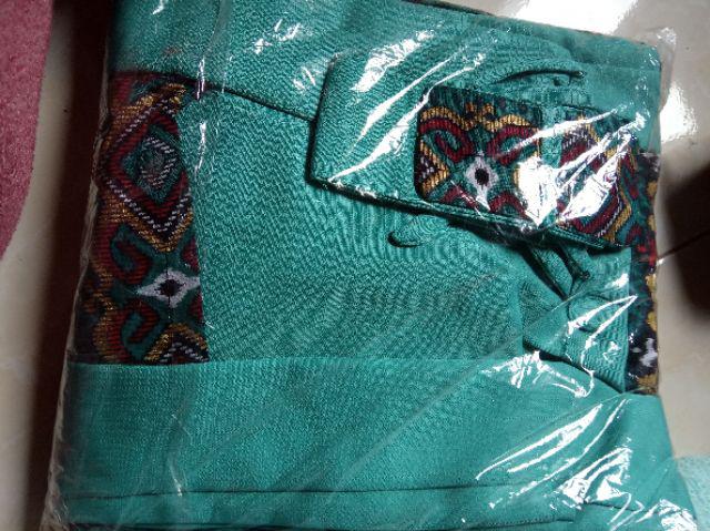 Batik Couple Ferizka Rok Lilit Sabuk Setelan Batik Stelan Wanita Feriska Seragam Kutubaru Navara 3