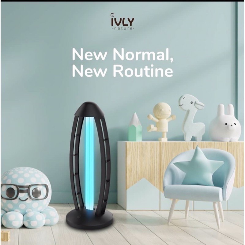 IVLY NATURE UVC+Ozone Disinfection Lamp