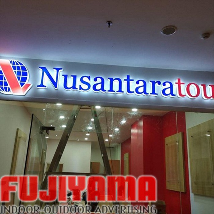 Huruf Timbul Acrylic Akrilik Sign LED Backlight Neonflex Neonbox Indoor Outdoor