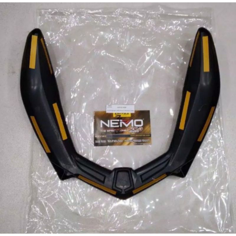 Cover tutup behel belakang carbon kevlar Yamaha All New Nmax 155 2020 Original Nemo Best Quality