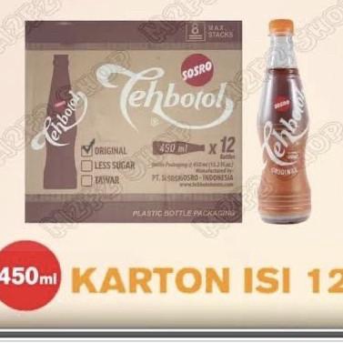 

[COD] Teh Botol Sosro 450 ml (1 karton isi 12 pet) [COD]